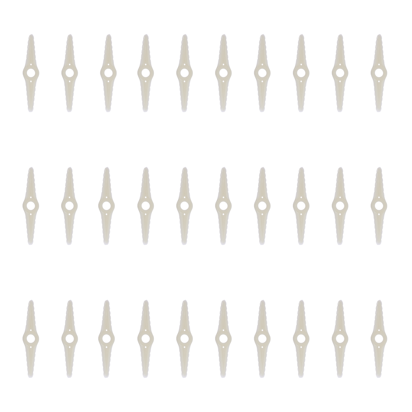 PATIOX Weed Eater Nylon Knife Blades 30 PCS
